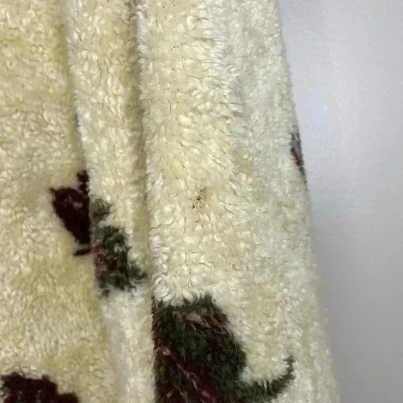 Vintage Nanuk All Over Pint  Leaf Fleece - Picture 5 of 6